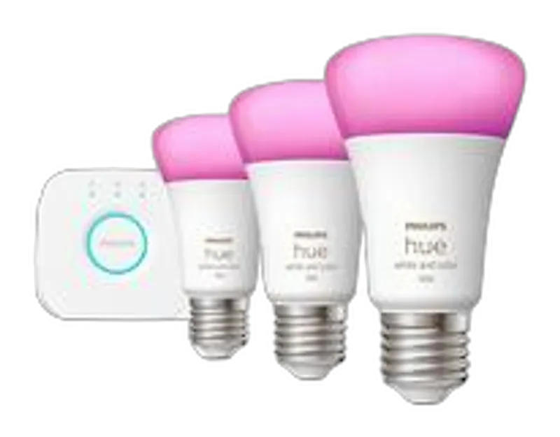 Philips Hue White&Col. Amb. E27 3er StarterSet