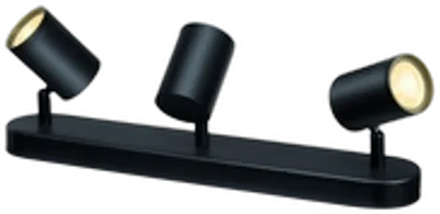 WiZ IMAGEO Spot Deckenleuchte Tunable White 3x5W Schwarz