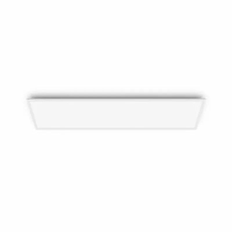 Philips Touch Deckenleuchte rechteckig 36W 4000K weiß, vista frontale su sfondo bianco.