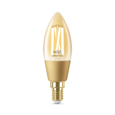 WiZ Filament 25W E14 Kerzenform Amber Einzelpack