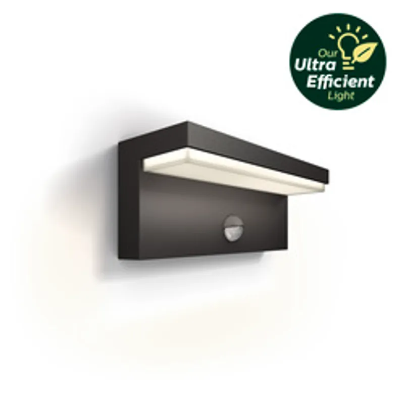 Philips Outdoor A-Label Bustan Wand UE IR 3.8W 40K anth