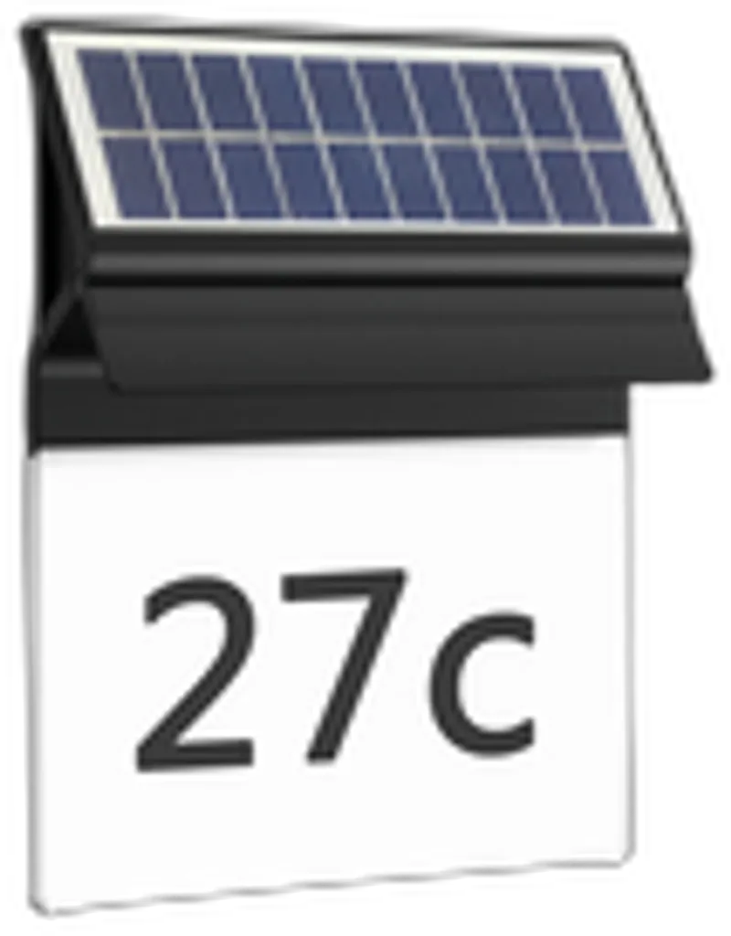 Philips Outdoor Solar Enkara Wandnummerleu 0.2W Tageslichtsen.