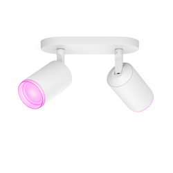 Philips Hue White&Col. Amb. Fugato Spot 2flg weiß 2x4.2W