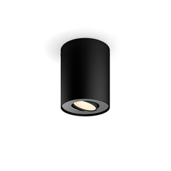 Philips Hue White Amb. Pillar Spot 1flg schwarz 350lm Erweit