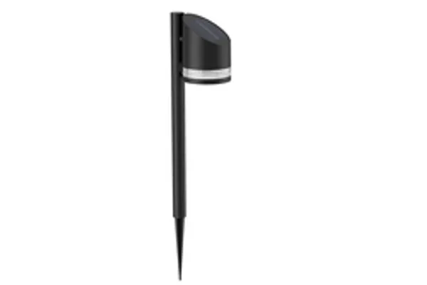 Philips Outdoor Solar Fyve Sockelleuchte Tageslichtsensor sw