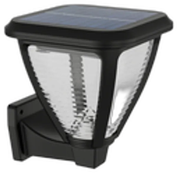 Philips Outdoor Solar Vapora Wandleuchte Tageslichtsensor sw
