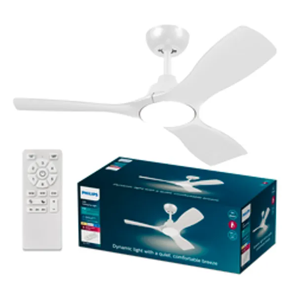 Philips Olas Leuchte mit Ventilator 42 30W+24W WH