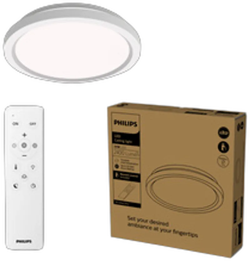 Philips Valen AIO Deckenl. RD 24W 27-65K white IP20 RC