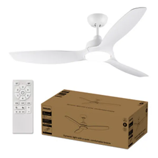 Philips Fixed blade Leuchte mit Ventilator 52 35W+24W WH