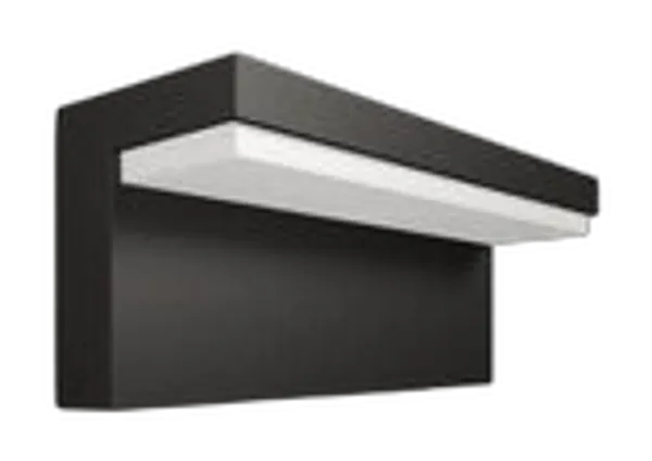 Philips Bustan Wandleuchte anthracite 2xNW SELV
