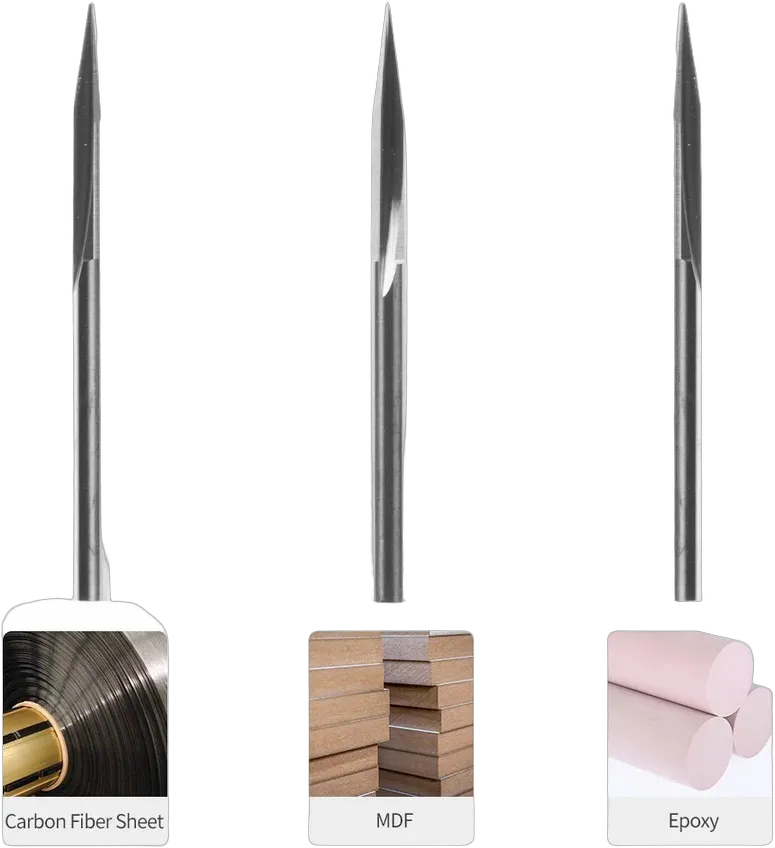 Snapmaker 2.0 und Artisan Zubehör Straight Groove V-bits