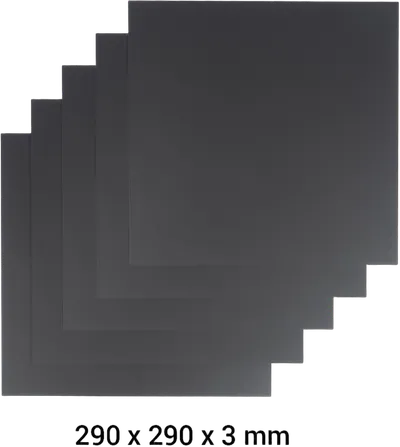 Snapmaker 2.0 Material Acrylglas A350 5er Pack / Frosted Acrylic Sheet