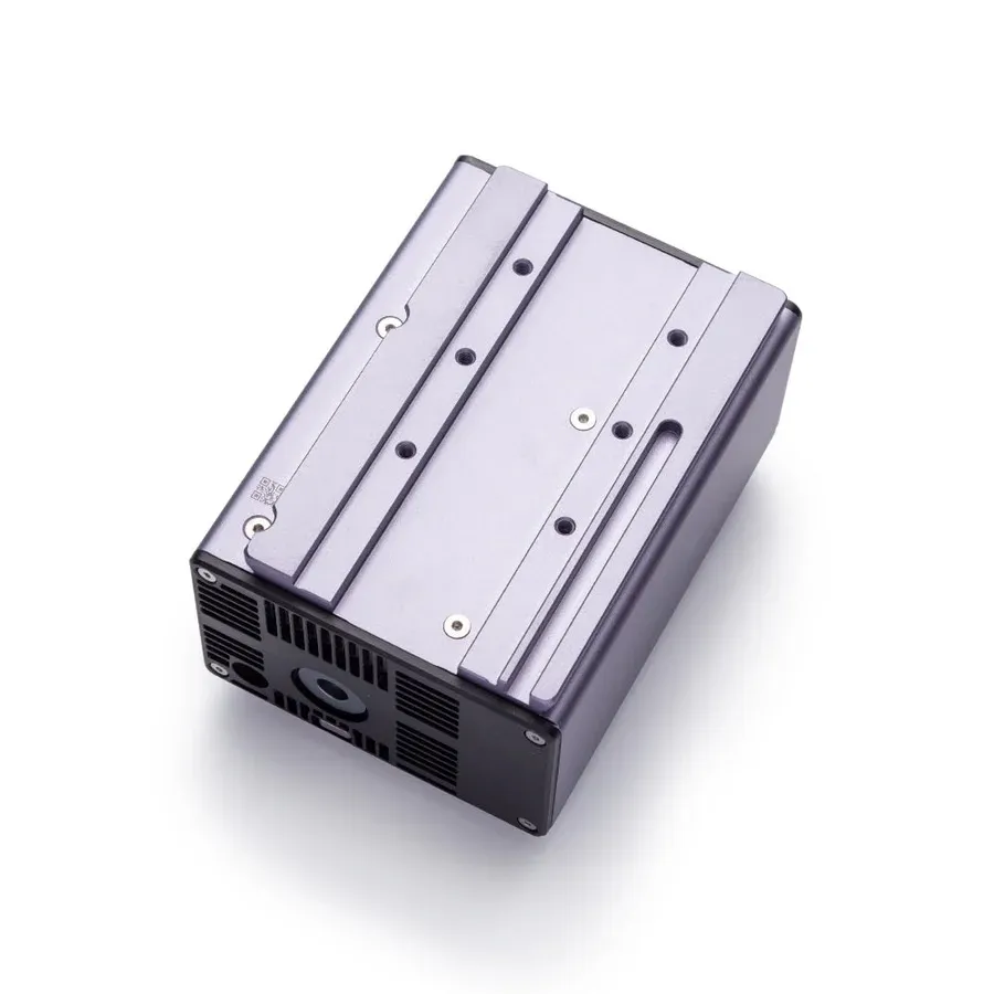 Snapmaker 1064nm Infrarot-Lasermodul für Snapmaker 2.0 und Artisan mit silberner Deckplatte, schwarzem Gehäuse,