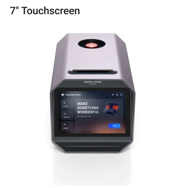Snapmaker Artisan 3-in-1 3D Drucker mit integriertem Steuersystem und 7-Zoll-Touchscreen im Metallgehäuse EU Version.