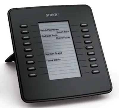 snom D7 (schwarz) Tastenerweiterung für D7xx-Reihe