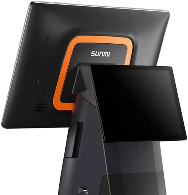 Sunmi T2s , Touchsystem 15,6" inkl. 80mm Drucker mit rückseitigem 10" Display