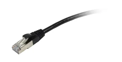 Patchkabel RJ45, CAT5e 100Mhz,  2m schwarz, FTP(F/UTP), Synergy 21,