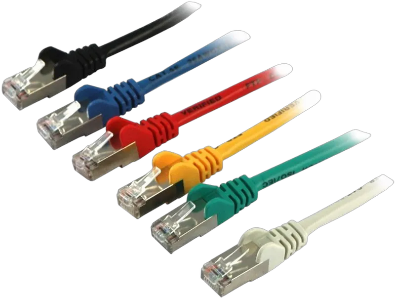 Patchkabel RJ45, CAT5e 100Mhz,  7.5m blau, CAT5e, Synergy 21