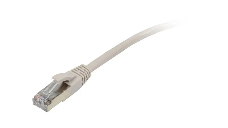 Patchkabel RJ45, CAT5e 100Mhz, 15m grau, S-FTP(SF/UTP), Synergy 21