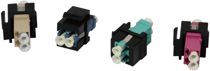 Keystone,Modulträger, DIN Rail, incl. LWL-Kupplung LC multi-Mode 50u OM2, Hutschienenadapter, Synergy 21 Keystone,Modulträger, DIN Rail, incl. LWL-Kupplung LC multi-Mode 50u OM2, Hutschienenadapter, Synergy 21