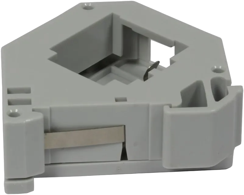 Keystone, Modulträger, DIN Rail, ABS, für 1xTP-Modul, Hutschienenadapter, Synergy 21