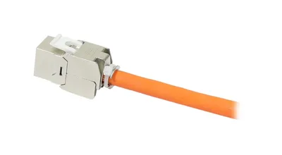 Patch Panel 24xTP,CAT6A, incl.Keystone Slim-line/Komponent getestet, 19", 1HE(t 94mm) mit Kabelklemme, Lichtgrau, Synergy 21