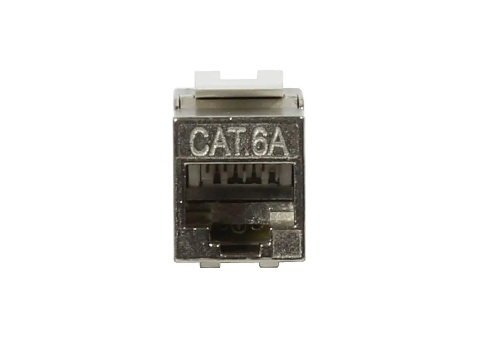 Patch Panel 24xTP,CAT6A, incl.Keystone Slim-line/Short 3P, 19", 1HE(t 94mm), Schwarz, Synergy 21 Patch Panel 24xTP,CAT6A, incl.Keystone Slim-line/Short 3P, 19", 1HE(t 94mm), Schwarz, Synergy 21