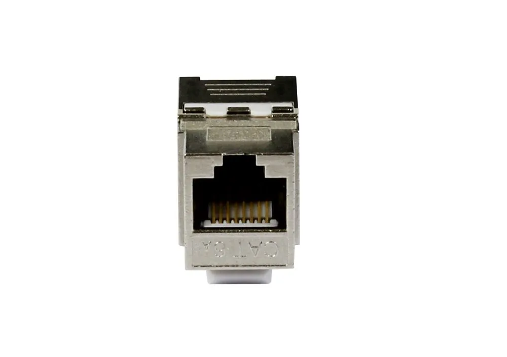 Patch Panel 24xTP,CAT6A, incl.Keystone Slim-line/Komponent getestet, 19", 1HE(t 96mm) 45Grad Schrägauslass, Lichtgrau, Synergy 21