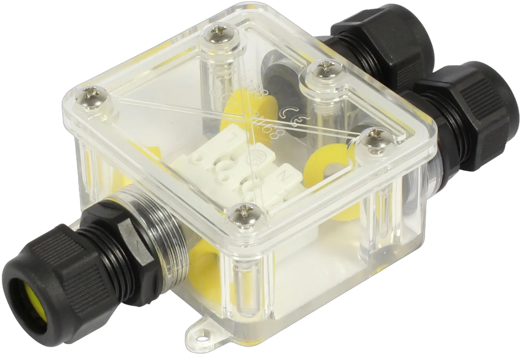 Synergy 21 - Wasserdichte Verbinder Box 3 Ports transparent Synergy 21 - Wasserdichte Verbinder Box 3 Ports transparent