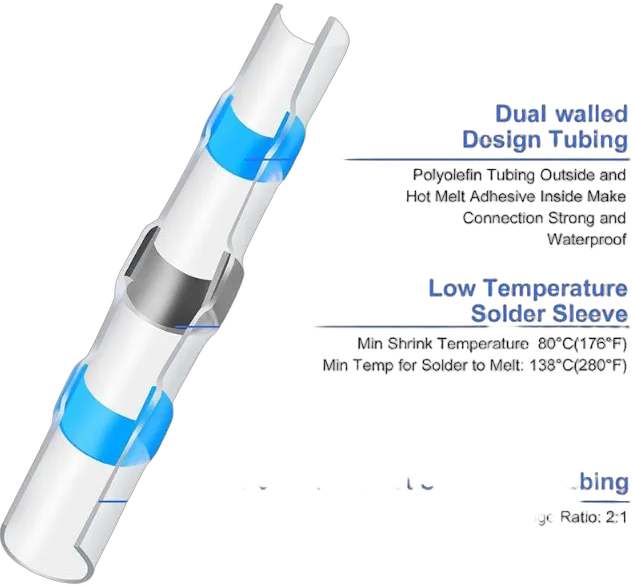 Synergy 21 Löt-Schrumpfverbinder Set - Wasserdicht IP67 Kabelverbinder