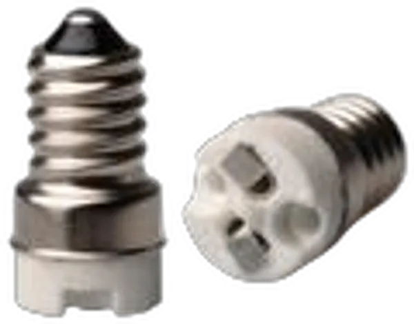 Synergy 21 LED Adapter für LED-Leuchtmittel E14->GX5, 3