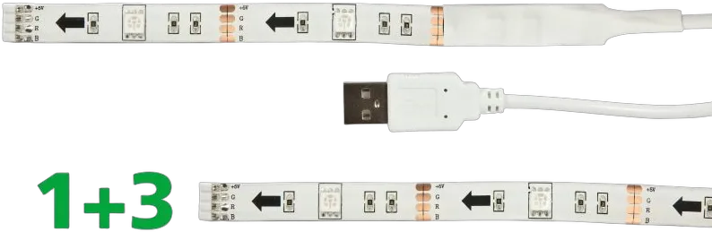 Synergy 21 LED Dekoline Flex Strip 36 RGB USB KOMPLETT Set Synergy 21 LED Dekoline Flex Strip 36 RGB USB KOMPLETT Set