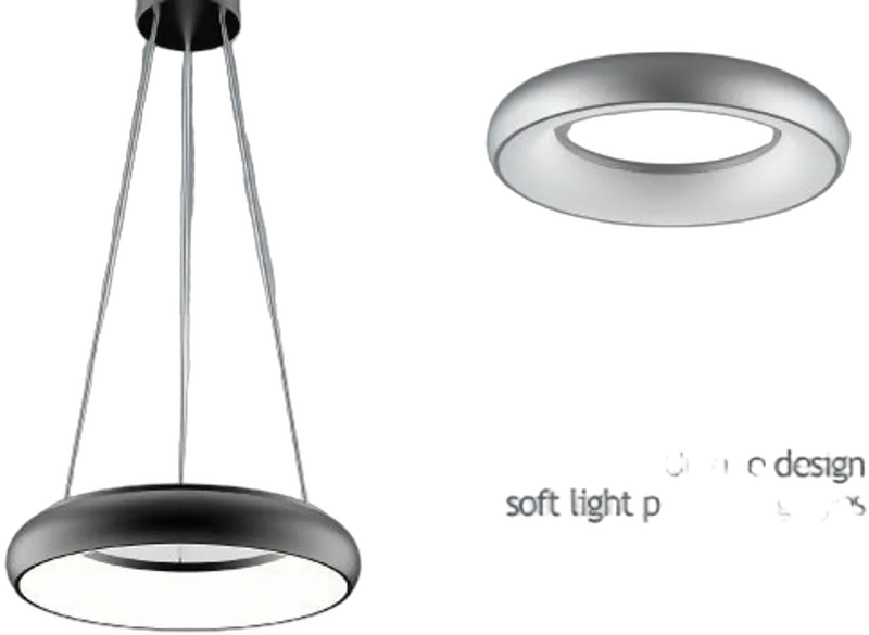 Synergy 21 LED Rundleuchte Donut nw schwarz 25w