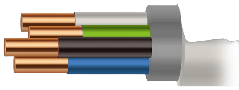 Synergy 21 LED Kabel - PVC-Kabel 4x 0,34mm2 Konfektionierung
