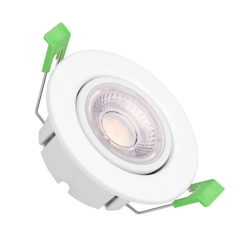 Synergy21 PHOS LED Deckeneinbauspot schwenkbar rund weiß – CCT & Power Switchable