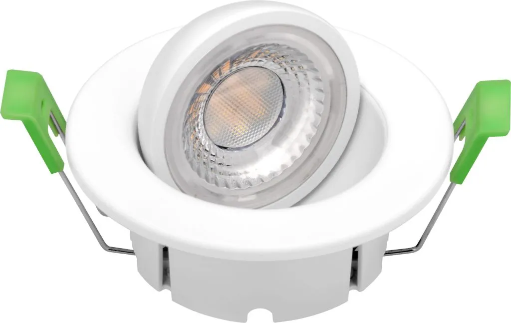 Synergy21 PHOS LED Deckeneinbauspot schwenkbar rund weiß – CCT & Power Switchable Synergy21 PHOS LED Deckeneinbauspot schwenkbar rund weiß – CCT & Power Switchable