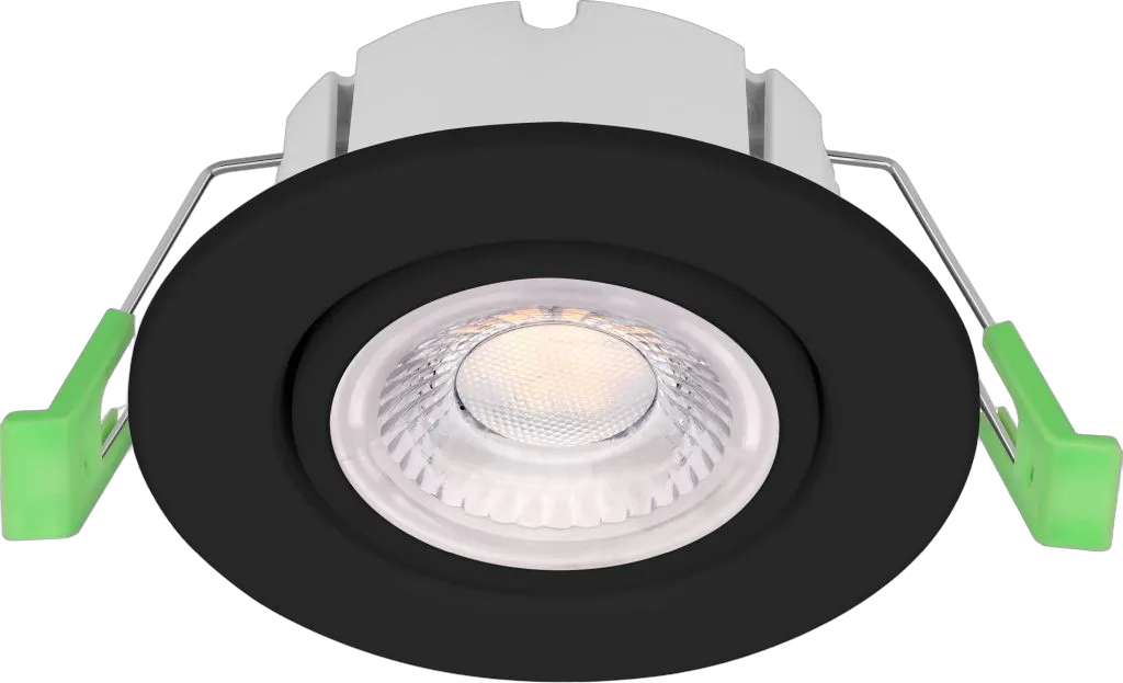 Synergy 21 LED Deckeneinbauspot Phos schwenkbar rund schwarz CCT switchable Synergy 21 LED Deckeneinbauspot Phos schwenkbar rund schwarz CCT switchable