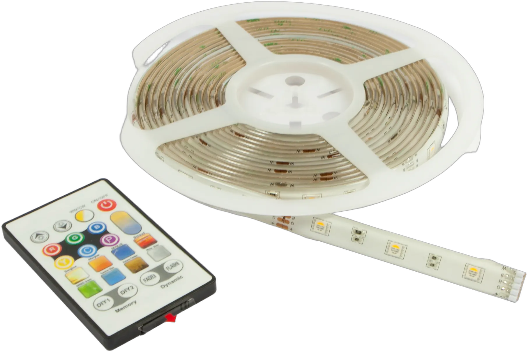 Synergy 21 LED Flex Strip 5050 -   30 RGB-W DC12V KOMPLETT Set V2