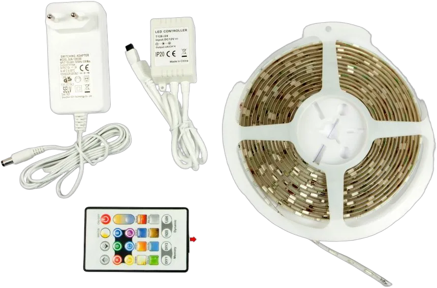 Synergy 21 LED Flex Strip 5050 -   30 RGB-W DC12V KOMPLETT Set V2