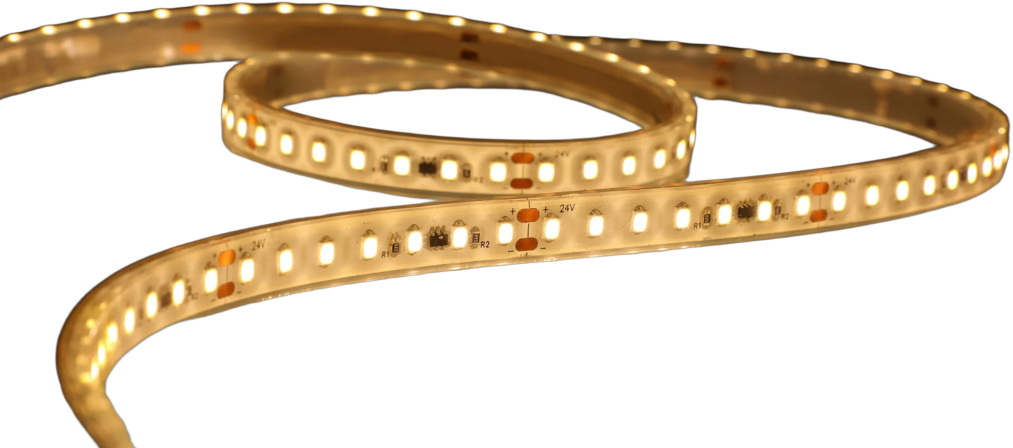 Synergy 21 LED Flex Strip 2835 - 126 SWW DC24V 48W IP67+ Sauna/Wellness