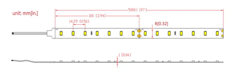 Synergy 21 LED Flex Strip 2216 -  70 WW DC24V 36W IP20 CRI>90