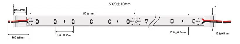 Synergy 21 LED Flex Strip 3528 - 120 KW DC24V 48W IP68