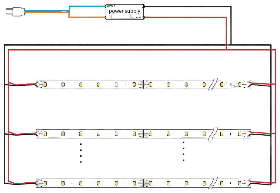 Synergy 21 LED Flex Strip 2835 -  60 gelb DC12V 24W IP20