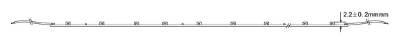 Synergy 21 LED Flex Strip 2835 -  30 WW DC12V 12W IP20
