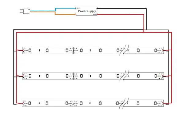 Synergy 21 LED Flex Strip 3528 -  60 KW DC12V  12W IP20