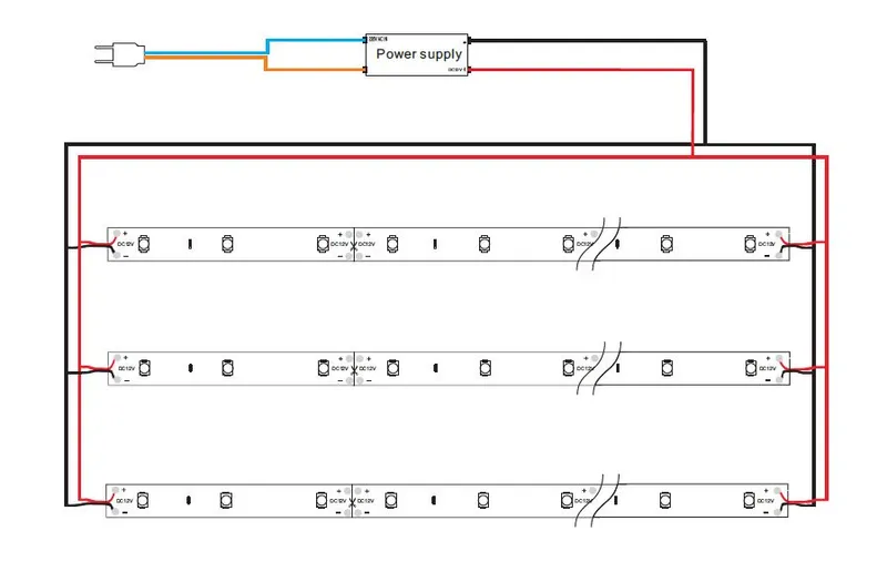 Synergy 21 LED Flex Strip 3528 -  60 KW DC12V  12W IP20