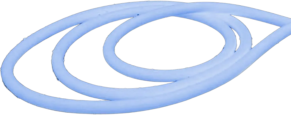 Synergy 21 LED Flex Strip NEON 360° blau DC24V IP65