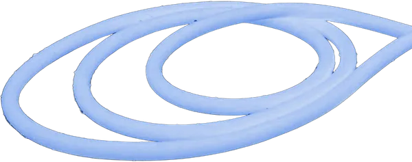 Synergy 21 LED Flex Strip NEON 360° blau DC24V IP65