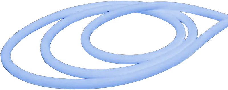 Synergy 21 LED Flex Strip NEON 360° blau DC24V IP65