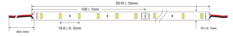Synergy 21 LED Flex Strip 5730 - 60 KW DC24V 96W IP20